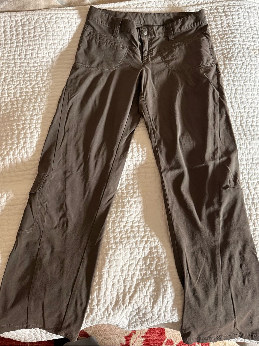Athleta Casual army green stretch pants